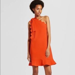NWOT VictoriaBeckham for Target One shoulder Dress